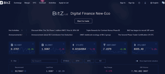 bit z crypto exchange